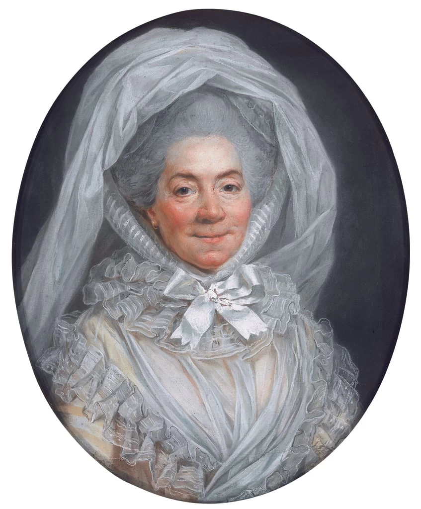 Ritratto di una signora, conosciuta come Madame Poisson, madre di 66 - Madame de Pompadour